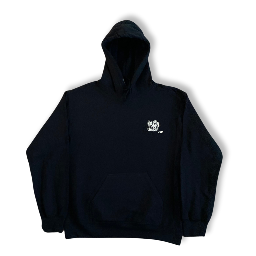 WE RISE BY LIFTING OTHERS HOODIE - BLACK