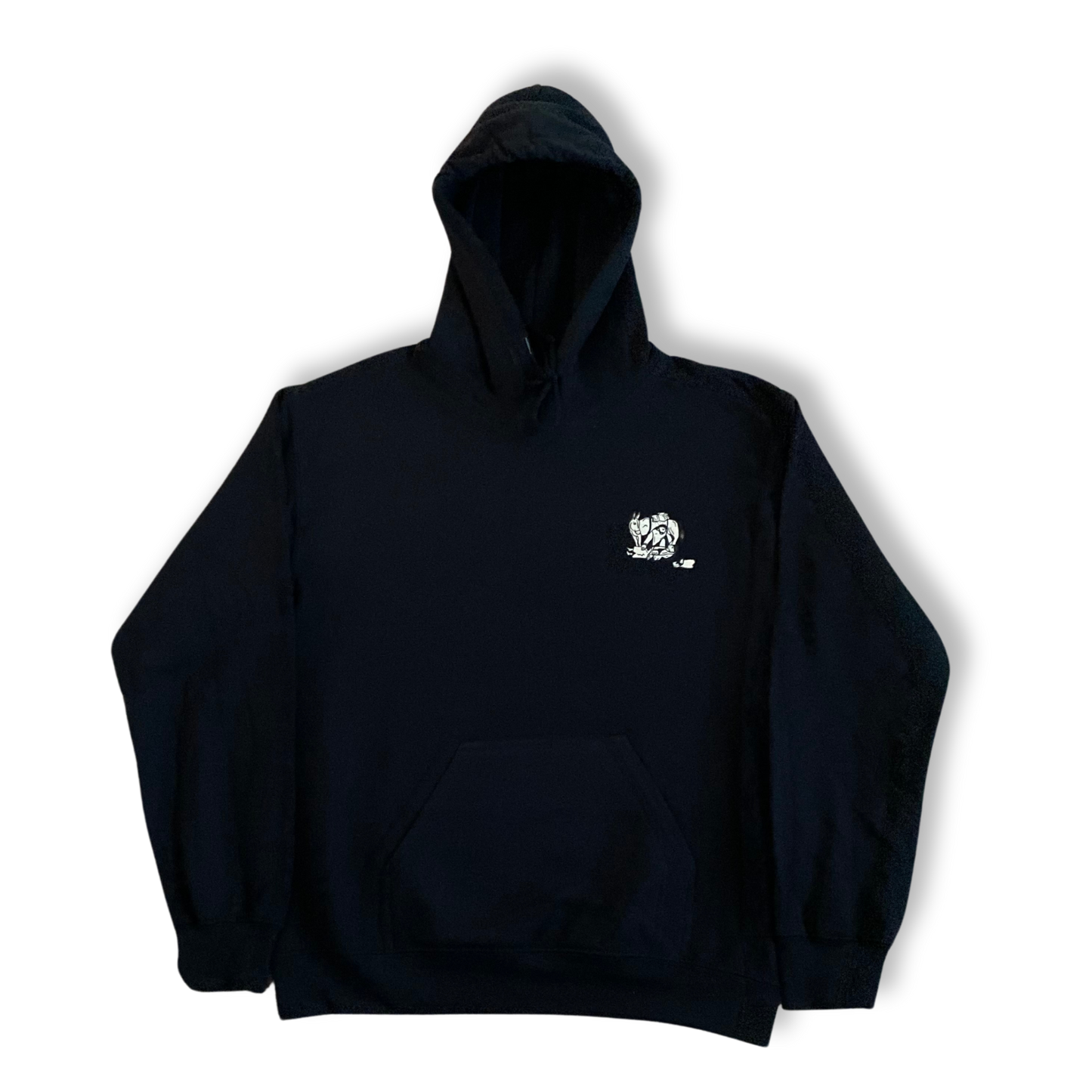 WE RISE BY LIFTING OTHERS HOODIE - BLACK