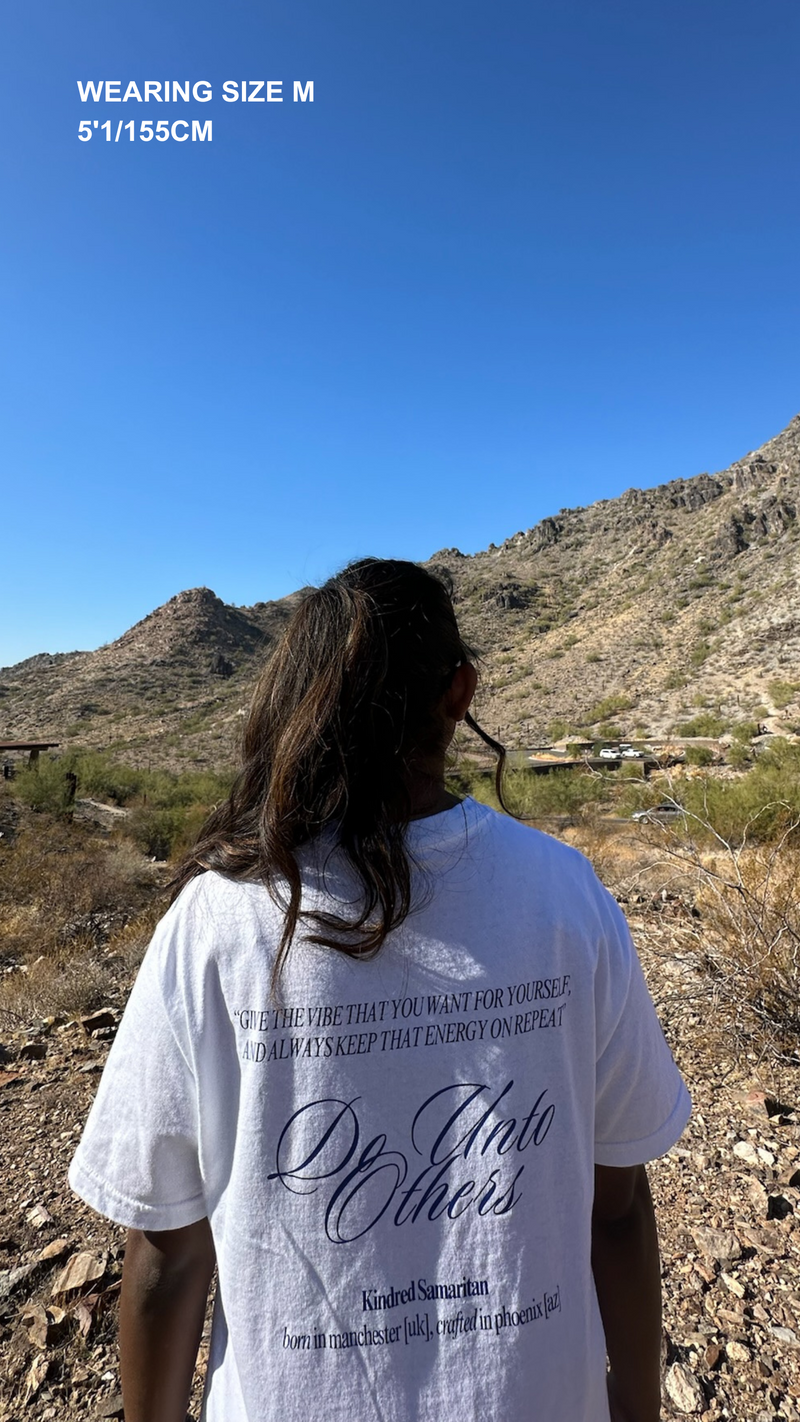 DO UNTO OTHERS T-SHIRT - WHITE